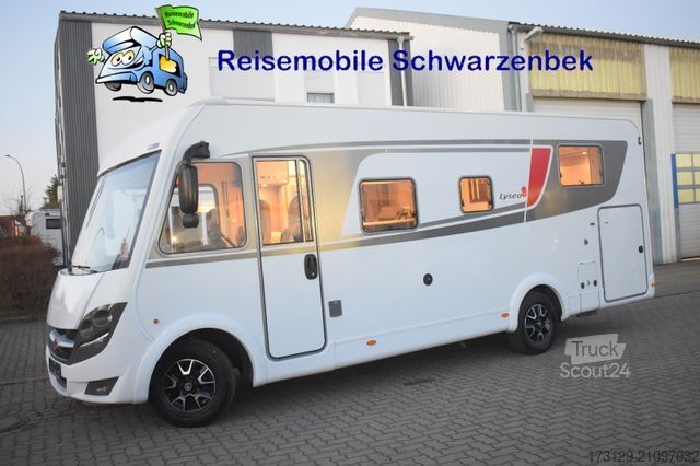 Integreret autocamper BÜRSTNER LYSEO I 734 G QUEENS&HUBBETT +TV SOLAR