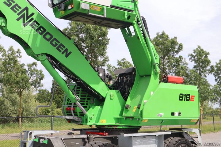 Kerekes kotrógép Sennebogen 818 ME | SORTING GRAB | GOOD TIRES