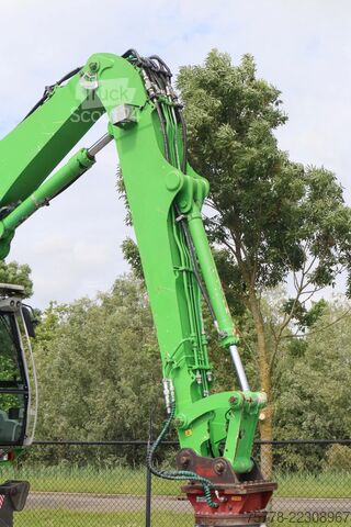 Kerekes kotrógép Sennebogen 818 ME | SORTING GRAB | GOOD TIRES