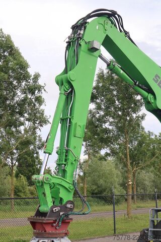 Kerekes kotrógép Sennebogen 818 ME | SORTING GRAB | GOOD TIRES