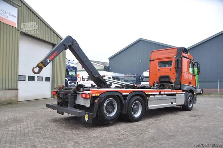 Haakarmsysteem Mercedes-Benz Actros 2548 2648 2848 6X2 HIAB MULTILIFT HAAKARM