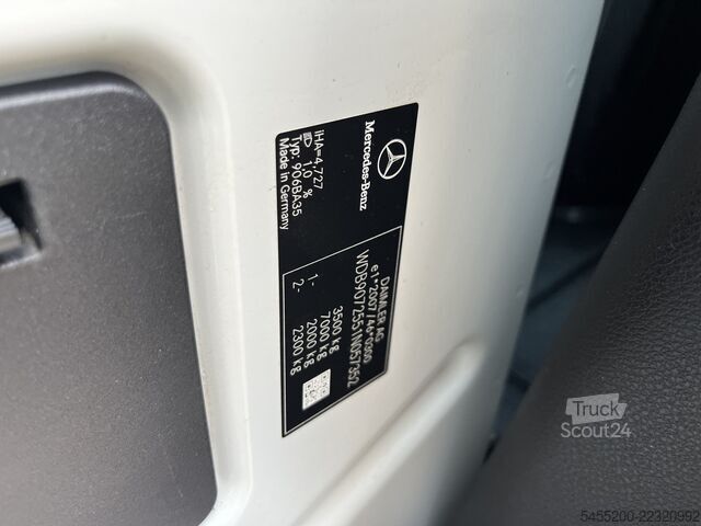 Yükleme platformu Mercedes-Benz Sprinter 514 CDI DC open laadbak Trekhaak 3500 ...