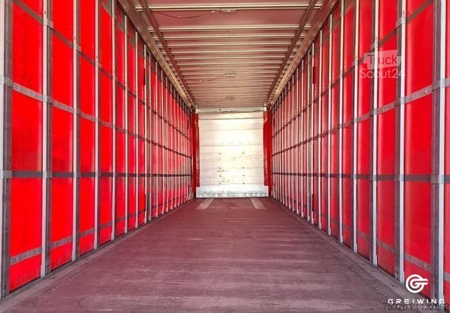 Open semitrailer with tarp SCHMITZ CARGOBULL SCS 24/L 13.62 Mega