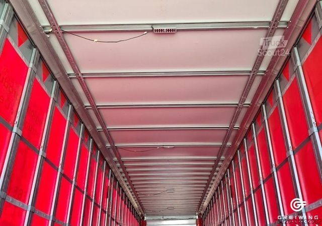 Open semitrailer with tarp SCHMITZ CARGOBULL SCS 24/L 13.62 Mega