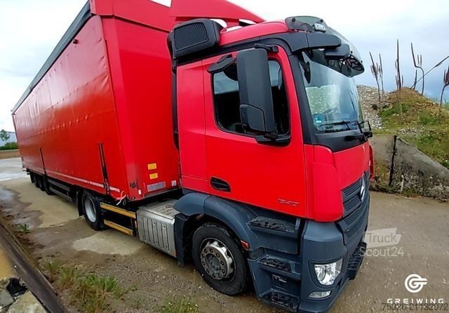 Trattore stradale volumetrico MERCEDES-BENZ Antos