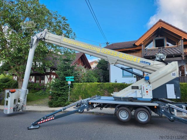 Remorque Böcker Anhängerkran AHK 36