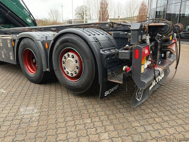 Roll-off tipper truck SCANIA G450 8X4