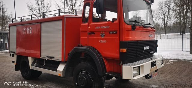 Vakuumtankbil IVECO Magirus 75-16 AW, Tank 2700 Liter,