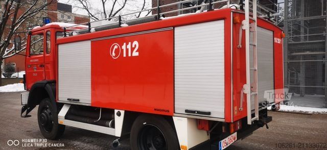 Vakuumtankbil IVECO Magirus 75-16 AW, Tank 2700 Liter,