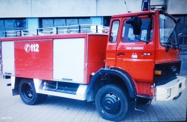 Vakuumtankbil IVECO Magirus 75-16 AW,  Tank 2700 Liter,