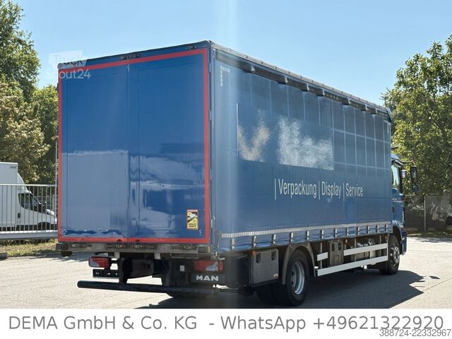 Camion plateau avec bâche MAN TGM 15.290*E6c*Klima*Navi*Automatik*AHK*