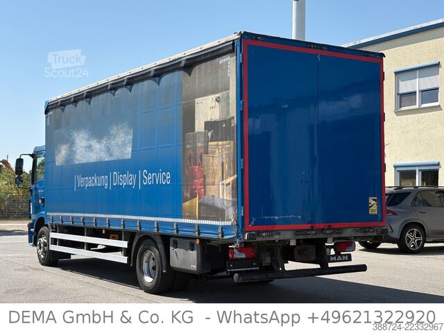 Camion plateau avec bâche MAN TGM 15.290*E6c*Klima*Navi*Automatik*AHK*