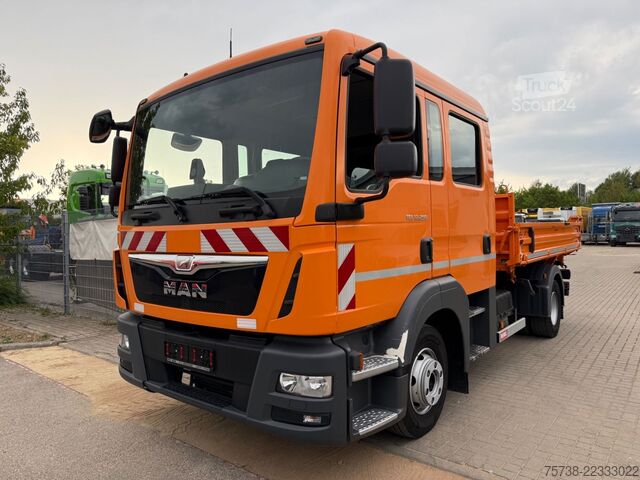 Sklápěcí vůz MAN TGL 12.250 Meiller/DoKa 6Sitze/2xAHK/Klima/EURO6