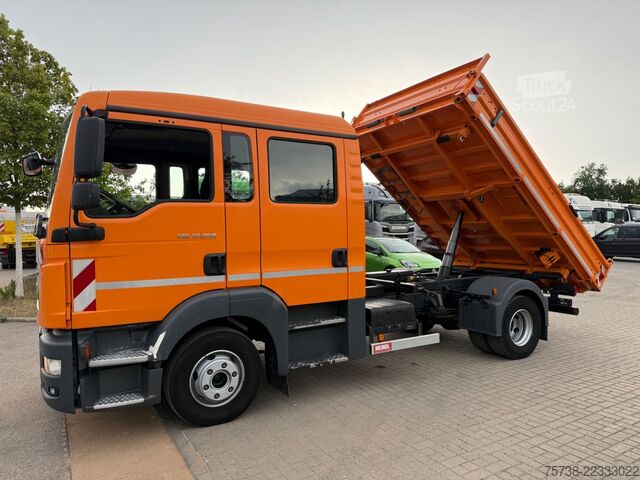 Sklápěcí vůz MAN TGL 12.250 Meiller/DoKa 6Sitze/2xAHK/Klima/EURO6