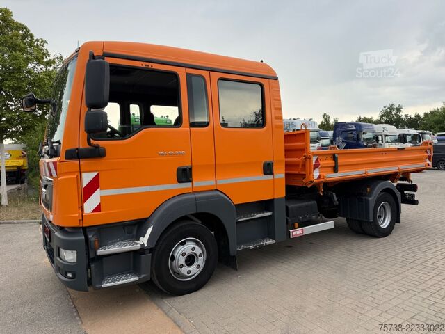 Sklápěcí vůz MAN TGL 12.250 Meiller/DoKa 6Sitze/2xAHK/Klima/EURO6
