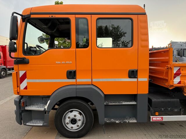 Sklápěcí vůz MAN TGL 12.250 Meiller/DoKa 6Sitze/2xAHK/Klima/EURO6