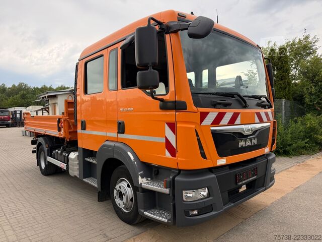 Sklápěcí vůz MAN TGL 12.250 Meiller/DoKa 6Sitze/2xAHK/Klima/EURO6