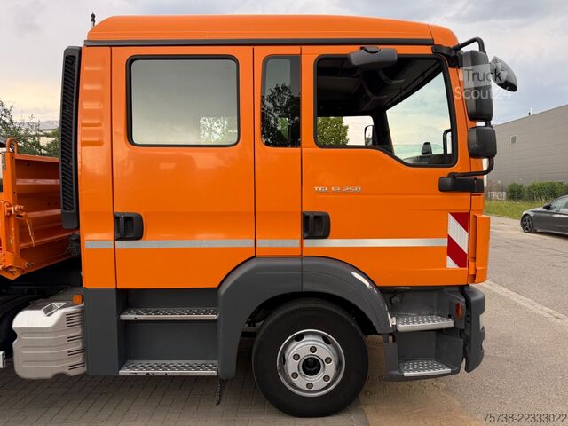 Sklápěcí vůz MAN TGL 12.250 Meiller/DoKa 6Sitze/2xAHK/Klima/EURO6