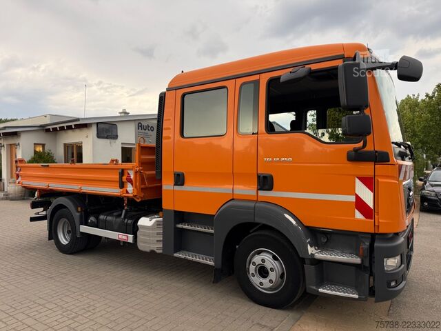 Sklápěcí vůz MAN TGL 12.250 Meiller/DoKa 6Sitze/2xAHK/Klima/EURO6
