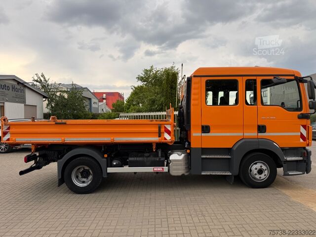 Sklápěcí vůz MAN TGL 12.250 Meiller/DoKa 6Sitze/2xAHK/Klima/EURO6