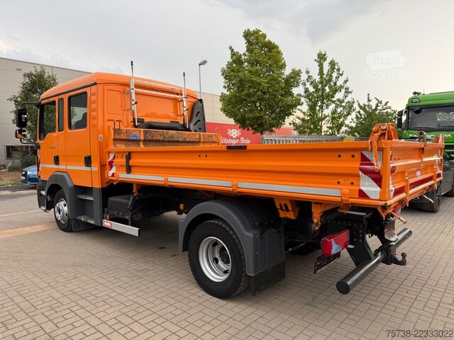 Sklápěcí vůz MAN TGL 12.250 Meiller/DoKa 6Sitze/2xAHK/Klima/EURO6