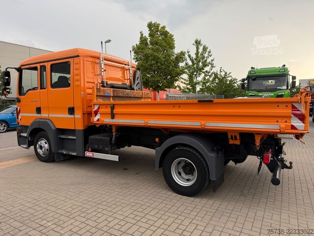 Sklápěcí vůz MAN TGL 12.250 Meiller/DoKa 6Sitze/2xAHK/Klima/EURO6