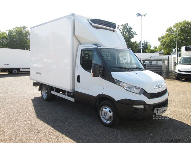 Furgão frigorífico IVECO 35 C13*Carrier Kühlkoffer*Fleischhaken+Bahn*