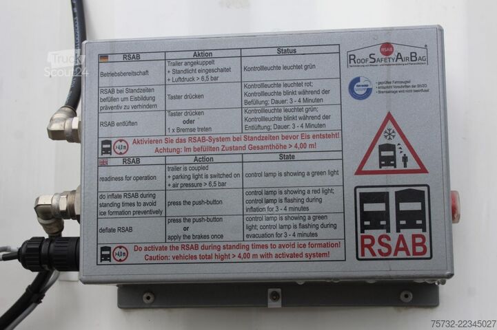 Semiremorcă deschisă cu prelată Krone Plane Edscha Liftachse  LBW NUR Miete-Rent