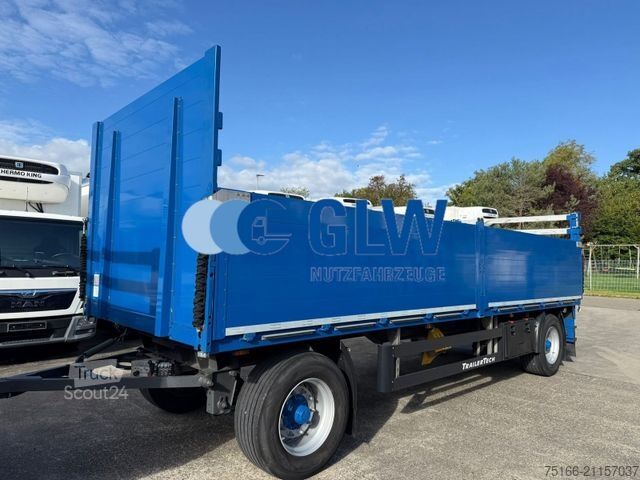 Otevřený přívěs KRONE TRAILERTECH Anhänger Baustoff 7,30 m*Drehschemel