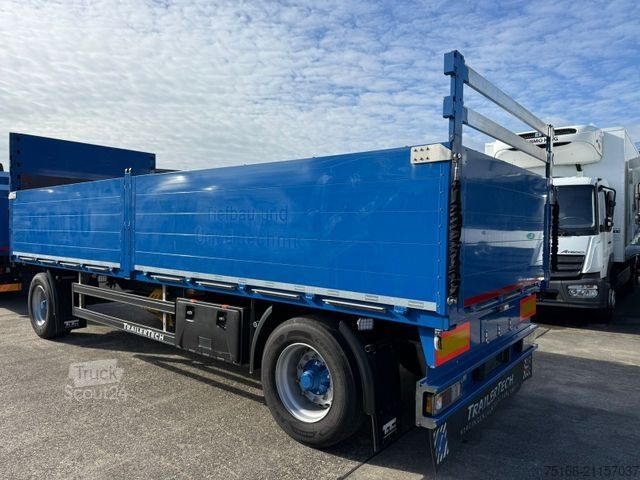 Otevřený přívěs KRONE TRAILERTECH Anhänger Baustoff 7,30 m*Drehschemel