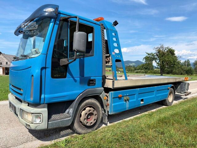 Takelwagen IVECO EURO CARGO ML100E21 ABSCHLEPPWAGEN + HUBRILLE