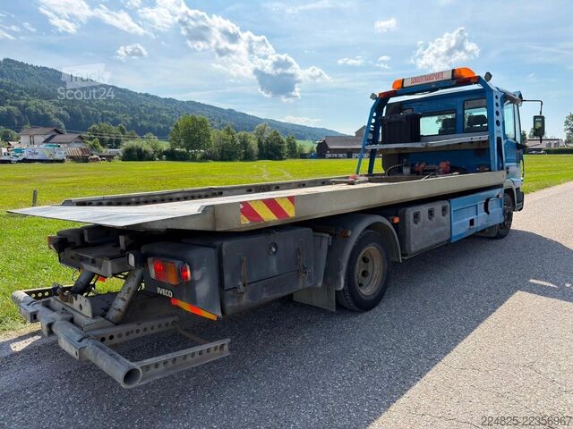 Takelwagen IVECO EURO CARGO ML100E21 ABSCHLEPPWAGEN + HUBRILLE
