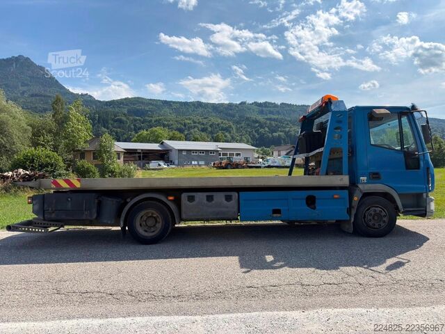 Takelwagen IVECO EURO CARGO ML100E21 ABSCHLEPPWAGEN + HUBRILLE