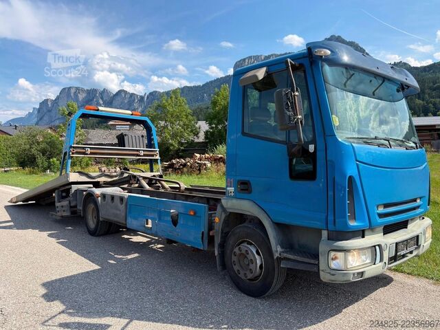 Takelwagen IVECO EURO CARGO ML100E21 ABSCHLEPPWAGEN + HUBRILLE