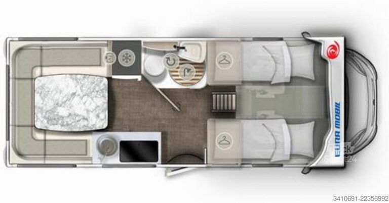 Alkoven Wohnmobil EURAMOBIL Activa One AO 650 HS Bald auf dem Hof!