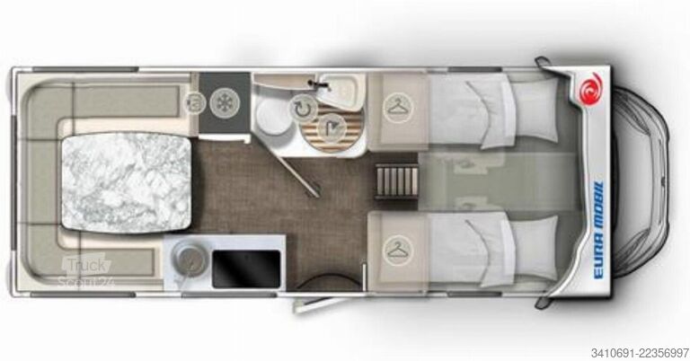 Alkoven Wohnmobil EURAMOBIL Activa One AO 650 HS Bald auf dem Hof!