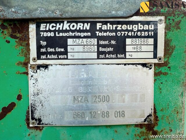 Autre Willibald MZA 2500/Zerkleinerer/Schredder