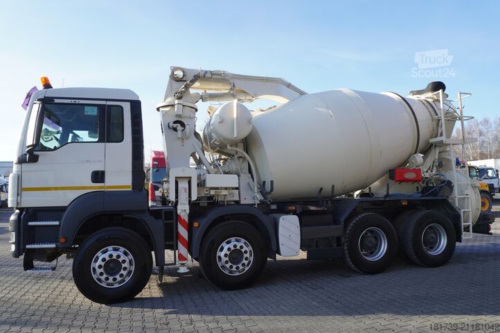 Mešalna črpalka MAN TGS 32.400 8x4 Concrete Mixer Pump truck