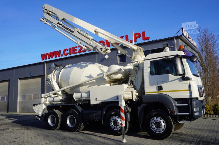 Mešalna črpalka MAN TGS 32.400 8x4 Concrete Mixer Pump truck