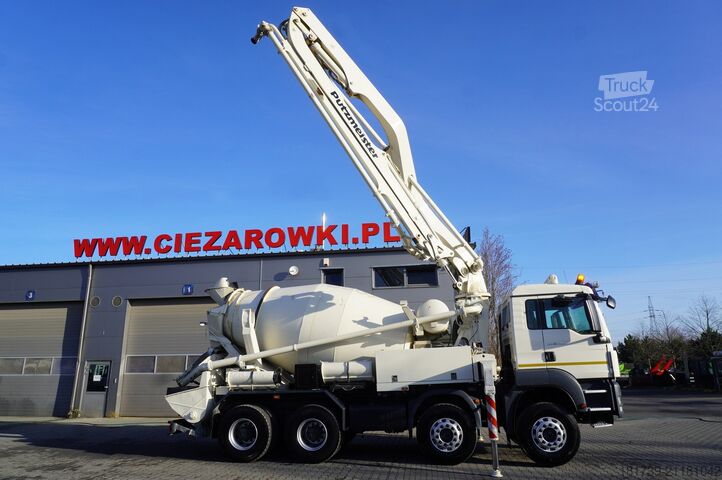 Mešalna črpalka MAN TGS 32.400 8x4 Concrete Mixer Pump truck