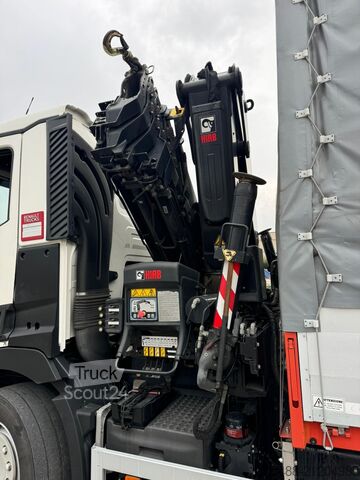 Кузов + кран HIAB XS 322-6 Renault T 380