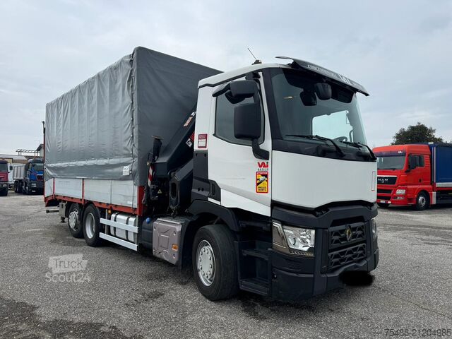 Кузов + кран HIAB XS 322-6 Renault T 380