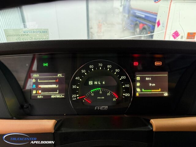 Kokmateriālu transportieris Volvo FH 650 8x4 Reductie assen, Kesla 2112T