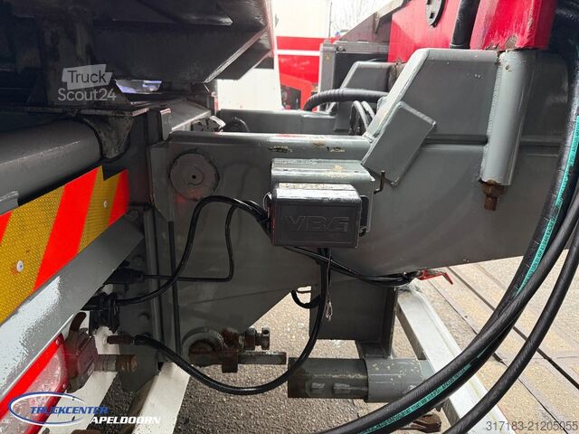 Kokmateriālu transportieris Volvo FH 650 8x4 Reductie assen, Kesla 2112T