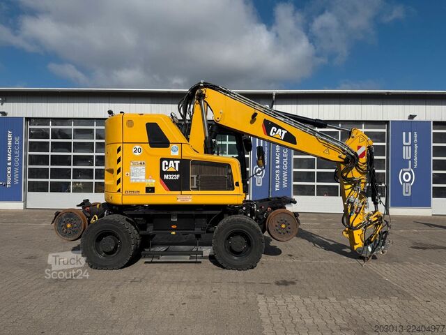 Hjulgraver  M323F 4x4 Zweiwegebagger