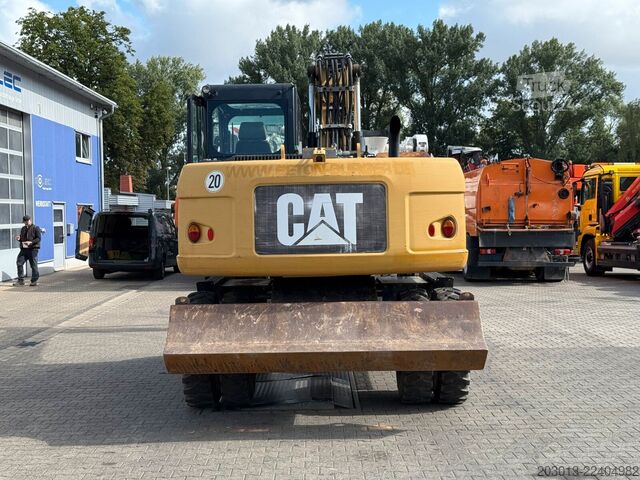 Tekerlekli ekskavatör CATERPILLAR M313D Mobilbagger 14,2 Tonnen