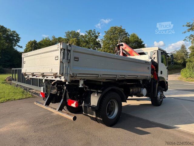 Savitvežis MAN TGM 18.330 4x4 Kipper KRAN 17m FUNK AHK