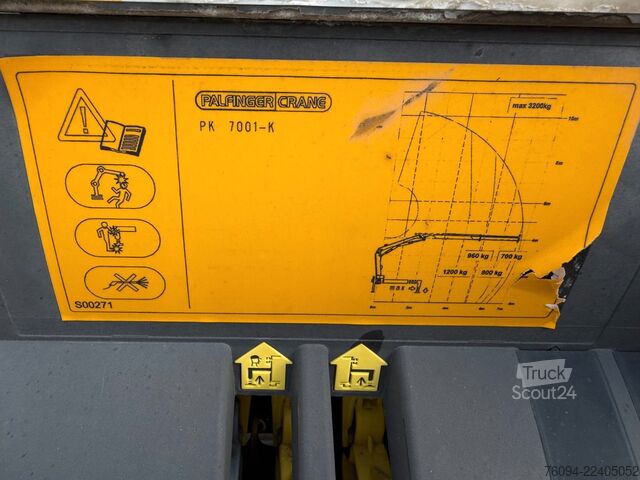 Transporter mit Kipper FUSO Canter 7C15 Kipper KRAN Palfinger AHK  3to