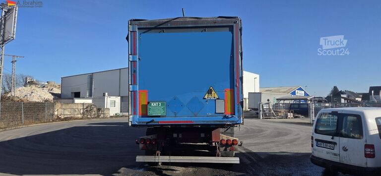 Tipper semitrailer STAS S300CX 50 cbm, Zustand einsatzbereit Liftachse, Scheibenbremse