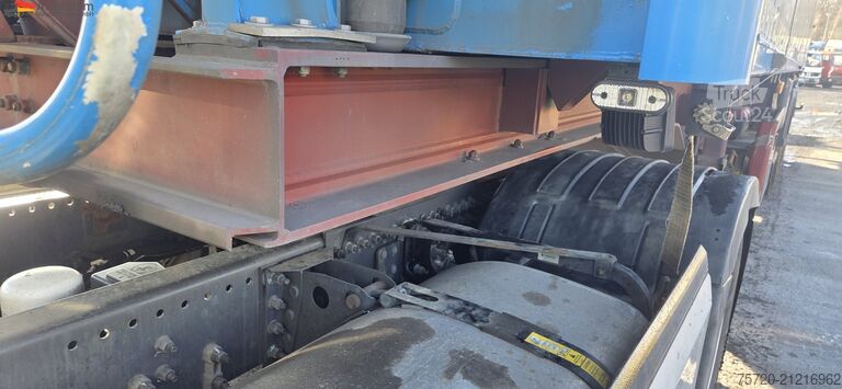 Tipper semitrailer STAS S300CX 50 cbm, Zustand einsatzbereit Liftachse, Scheibenbremse